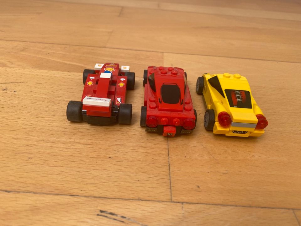 3 Mini Lego Ferraris in Erkner