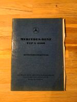 Mercedes Benz Typ L 3500 Betriebsanleitung Schwerin - Krebsförden Vorschau