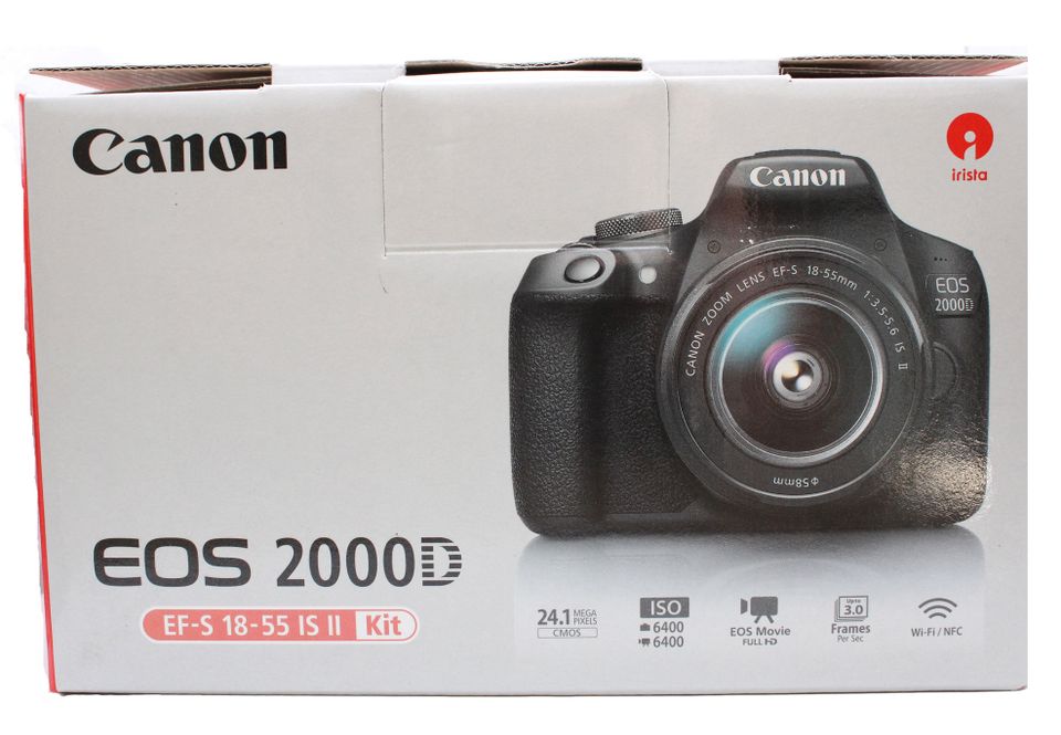 Canon EOS 2000D Kit 18-55 mm + 16GB SD + Tasche in Dortmund