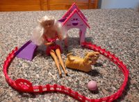 Barbie1966 ♥️ Hunde Rarität Rutsche Puppe Haus Zaun Set Bayern - Perlesreut Vorschau