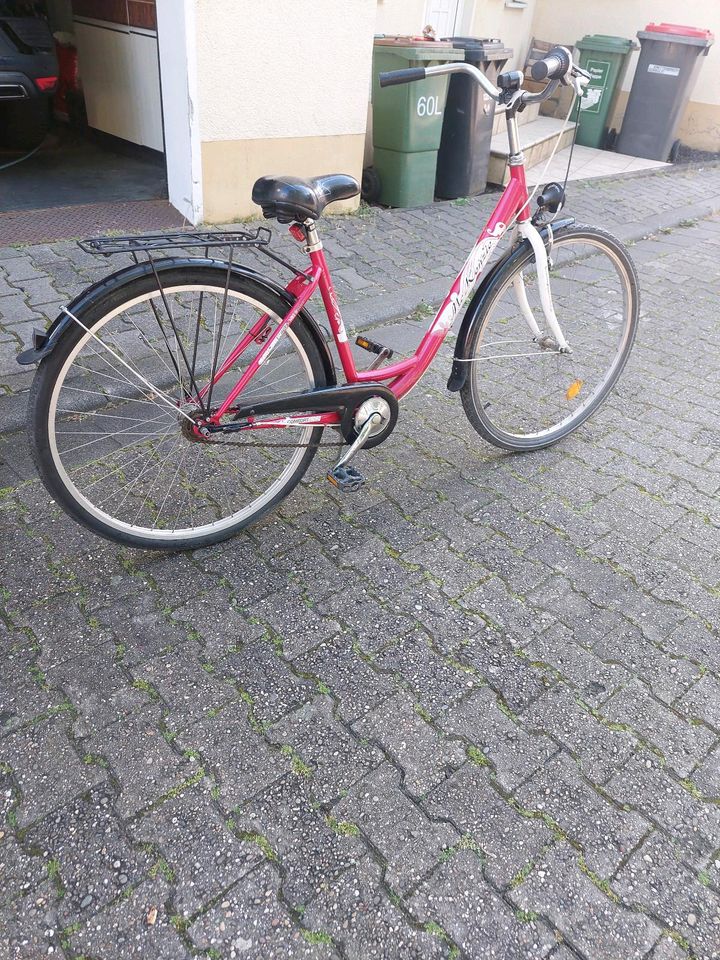 Damenfahrrad in Mainz