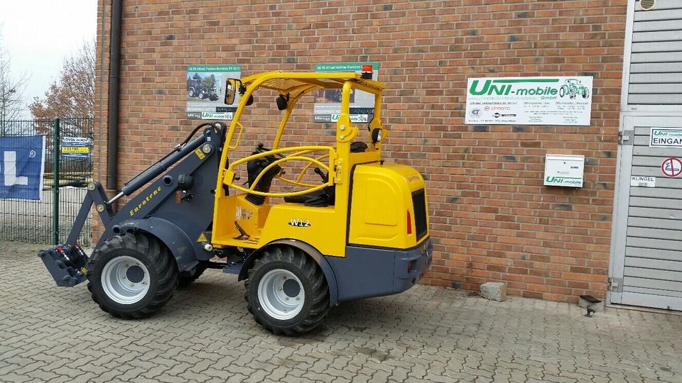 26 PS Eurotrac Hoflader W12 S Schutzdach 3.&4. Steuerkreis Doppel in Hörselberg-Hainich