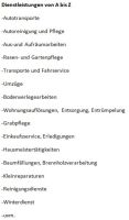 Dienstleistungen von A bis Z (Transporte, Hausmeisterservice,uvm. Bayern - Wernberg-Köblitz Vorschau