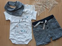 3tgl. Baby Set • Gr. 62 • Tiermotiv/blau weiß gestreift • #NEU Hannover - Linden-Limmer Vorschau