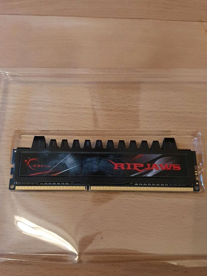 DDR3 RAM Arbeitsspeicher 2x 4GB GSkill RipJaws F3 - 10666 CL7D in Weimar