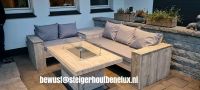 Schönes Ecksofa aus recyceltem Holz.  Kostenlose Lieferung! Nordrhein-Westfalen - Oberhausen Vorschau