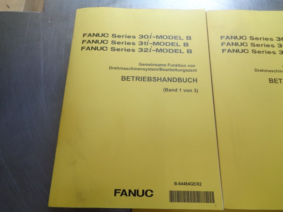 Fanuc Betriebshandbücher (Drehmaschinensystem Bearbeitungszent) in Schwenningen