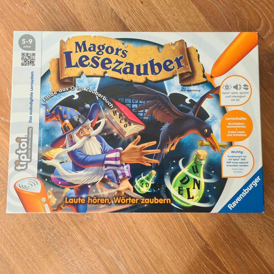 Ravensburger tiptoi Spiel 00511 Magors Lesezauber neuwertig in Wallertheim