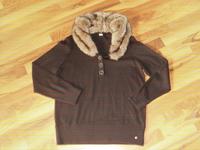 Original s.Oliver Pulli, schwarz, Gr. 42 mit Kunstfellkragen Bayern - Grafenwöhr Vorschau