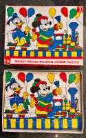 Vintage Mothercare Weihnachten/X-Mas Mickey Mouse Holz Puzzle Nordrhein-Westfalen - Schalksmühle Vorschau