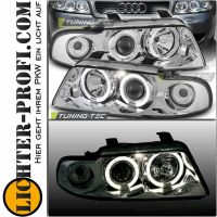 Led Angel Eyes Scheinwerfer chrom für Audi A4 B5 BJ 11/94 - 1/99 Hessen - Calden Vorschau