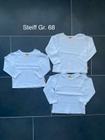 3 Steiff LA Shirt Gr.68 weiß Basic für Strampler Langarm Pullover Niedersachsen - Bohmte Vorschau