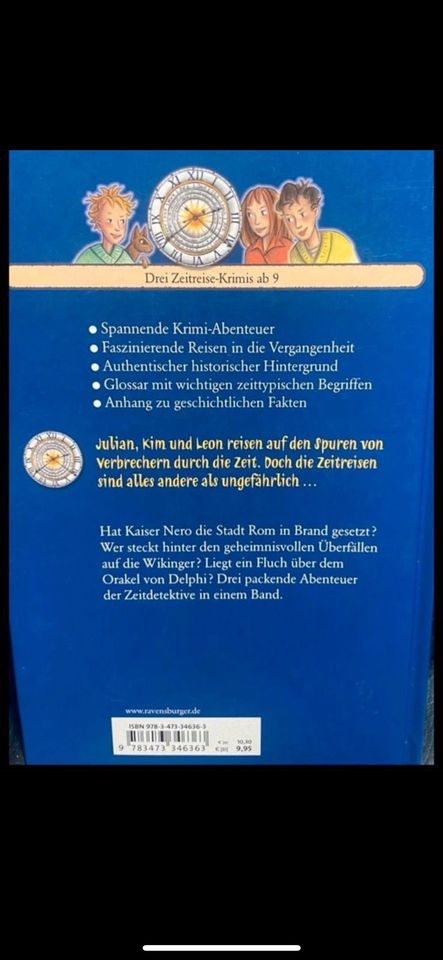 Die Zeitdetektive auf heißer Spur Buch Kinderbuch in Warendorf