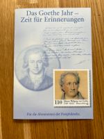 Briefmarken Sonderausgabe Goethejahr 1999 Bayern - Randersacker Vorschau
