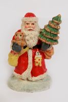 Weihnachtsmann Figur Keramik bemalt 8cm Tischdeko vintage 60er Bayern - Berching Vorschau