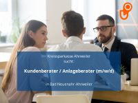 Kundenberater / Anlageberater (m/w/d) | Bad Neuenahr-Ahrweiler Rheinland-Pfalz - Bad Neuenahr-Ahrweiler Vorschau