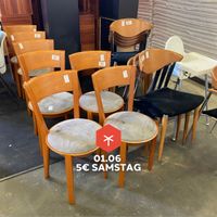 HAMMERPREIS! 2000x Esszimmerstühle Tische Kissen JE 5 €! SAMSTAG Berlin - Zehlendorf Vorschau