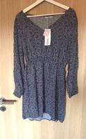 Only Kleid blau mit Muster Größe L 40 neu Bayern - Traunstein Vorschau