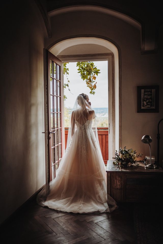 Brautkleid Ivory/ Rose in Leipzig