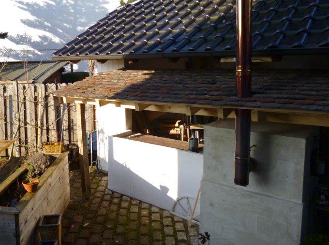 historisch Biberschwanz Dachziegel shabby chic Schindel gebraucht in Lieskau