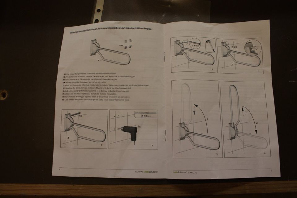 Seniorenhilfe Haltegriff Haltestange Einstieghilfe Toilettenhilfe in Heppenheim (Bergstraße)