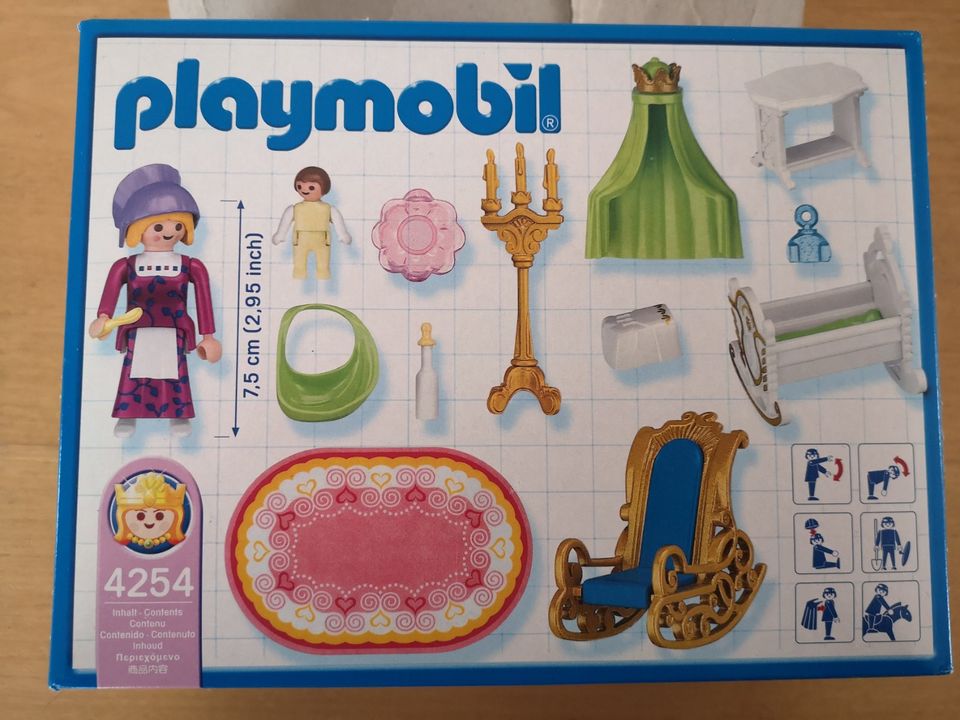 Playmobil 4254 Amme mit Babywiege - komplett in Sünching