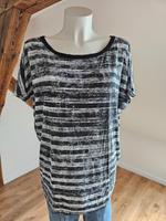 EMP Damen Shirt schwarz weiß grau gestreift Gr. M Brandenburg - Spremberg Vorschau