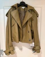 Kurzgeschnittener Trenchcoat aus Kunstleder München - Schwabing-West Vorschau