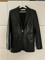 Blazer aus Kunstleder ZARA Nordrhein-Westfalen - Herford Vorschau