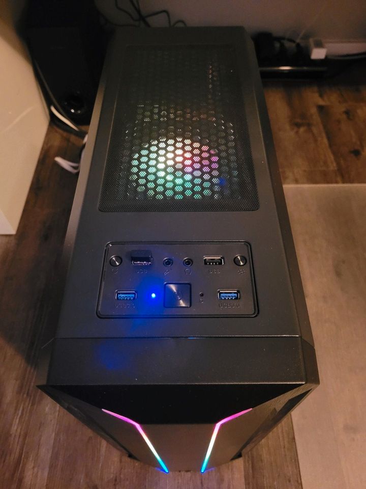 Gaming PC mit RGB, Intel i7, AMD Radeon R9 290, 16GB Ram, SSD,HDD in Gülzow-Prüzen