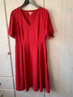 H&M Sommerkleid Kleid Midi Lang rot Kurzarm Essen-West - Holsterhausen Vorschau