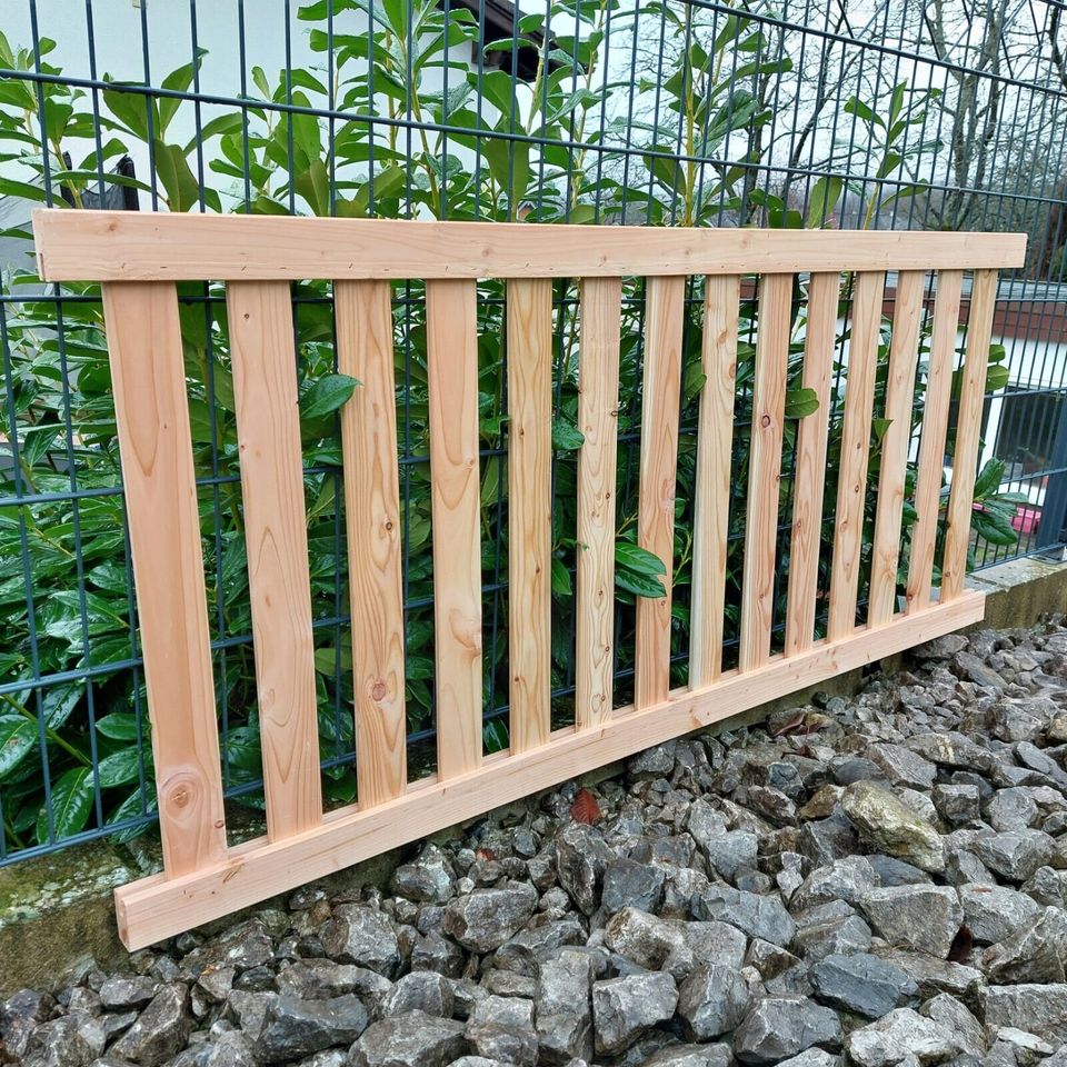 KOMPLETTSET AB 79 € Douglasie Gartenzaun Holzzaun Zaun Friesenzaun