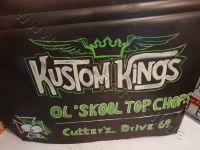 Door-Customs-Paint-Art "Kustom Kings" V8 Wanddekoration Niedersachsen - Rosche Vorschau