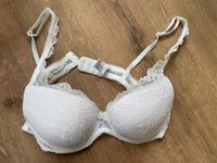BH Gina Benotti 80B weiß Büstenhalter mit Spitze  und Bügel Baden-Württemberg - Deggingen Vorschau