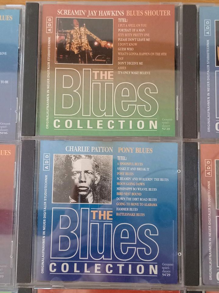 20 Stück Blues Collection CD Sammlung B.B. King Howlin Wolf in Böhl-Iggelheim