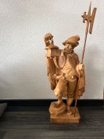 Geschnitzte Holzfigur Nachtwächter Nordrhein-Westfalen - Neuss Vorschau