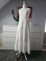Traumhaftes Maxikleid Lochstickerei 100 % Baumwolle weiß Nordrhein-Westfalen - Rees Vorschau