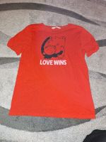 H&M Shirt rot gr. 170 love wins Nordrhein-Westfalen - Rheda-Wiedenbrück Vorschau