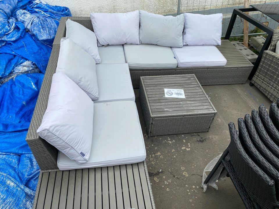 Lounge Eckbank Set Garten Terrasse Outdoor UVP 1339€ in Alsfeld