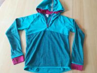 Mädchen Langarm Sport Hoodie, oxylane, Gr. 146, türkis/pink Baden-Württemberg - Sigmaringen Vorschau