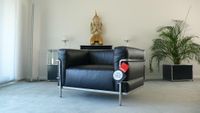 Cassina Le Corbusier LC3 Sessel Leder schwarz Chrom, Top! Berlin - Charlottenburg Vorschau