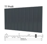 Trapezblech Trapezprofil T7 Fassade Wand Stahl Aluminium Nordrhein-Westfalen - Paderborn Vorschau