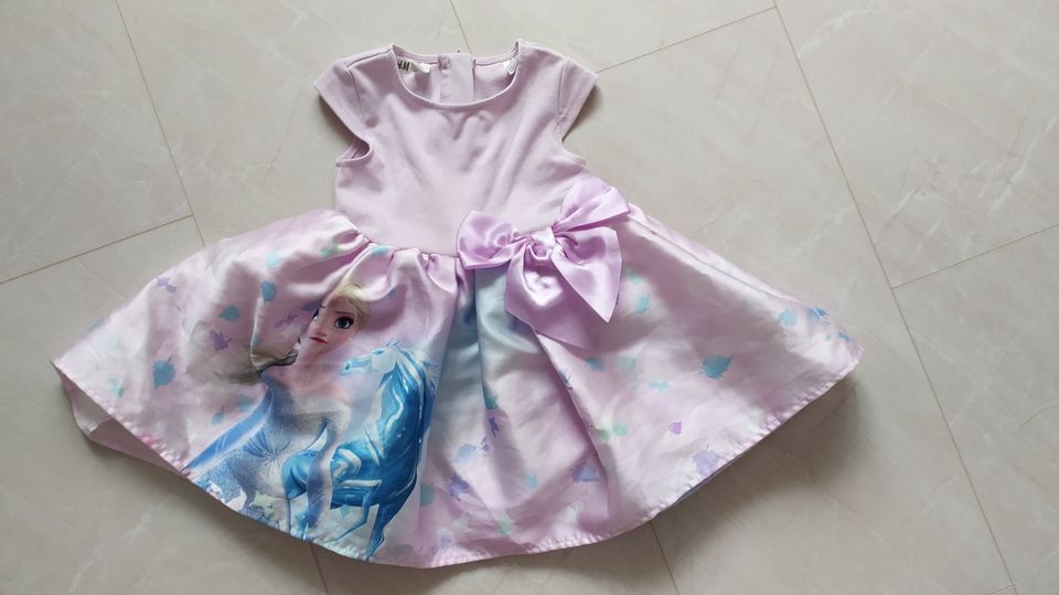 Disney Eiskönigin Kleid H&M Gr.92 in Frohburg