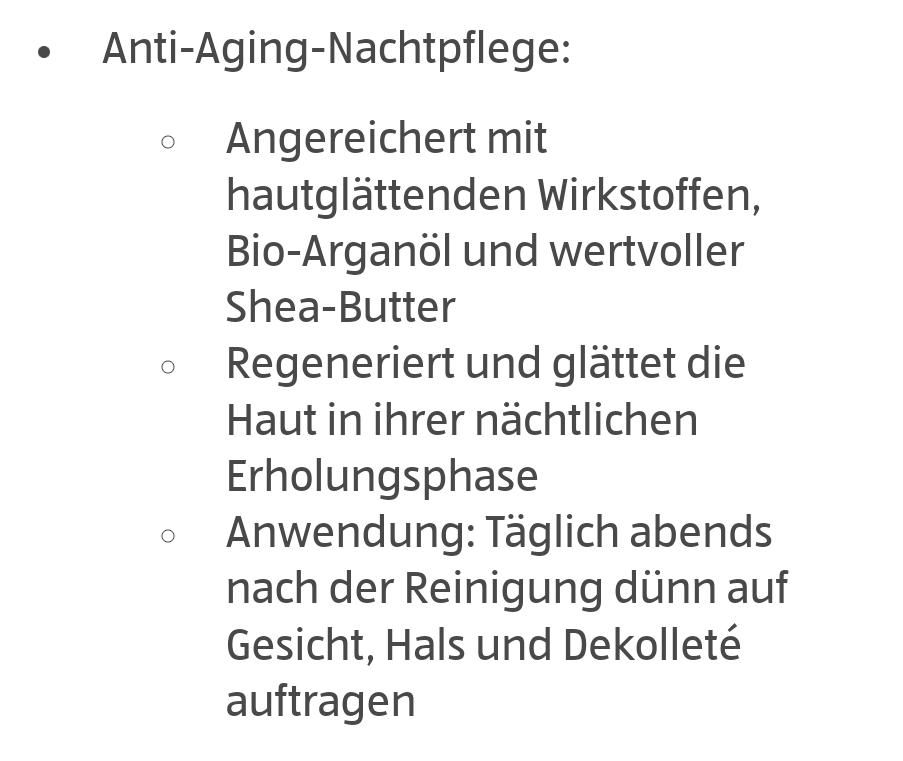 LACURA Nachtpflege Anti-Aging Arganöl 10×50ml in Ludwigshafen