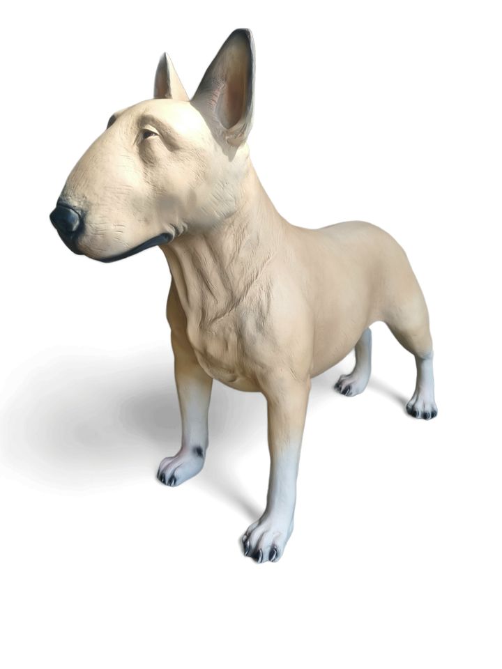 Bullterrier Lebens groß Garten Deko Hund Garten Figure 80 cm Groß in Köln