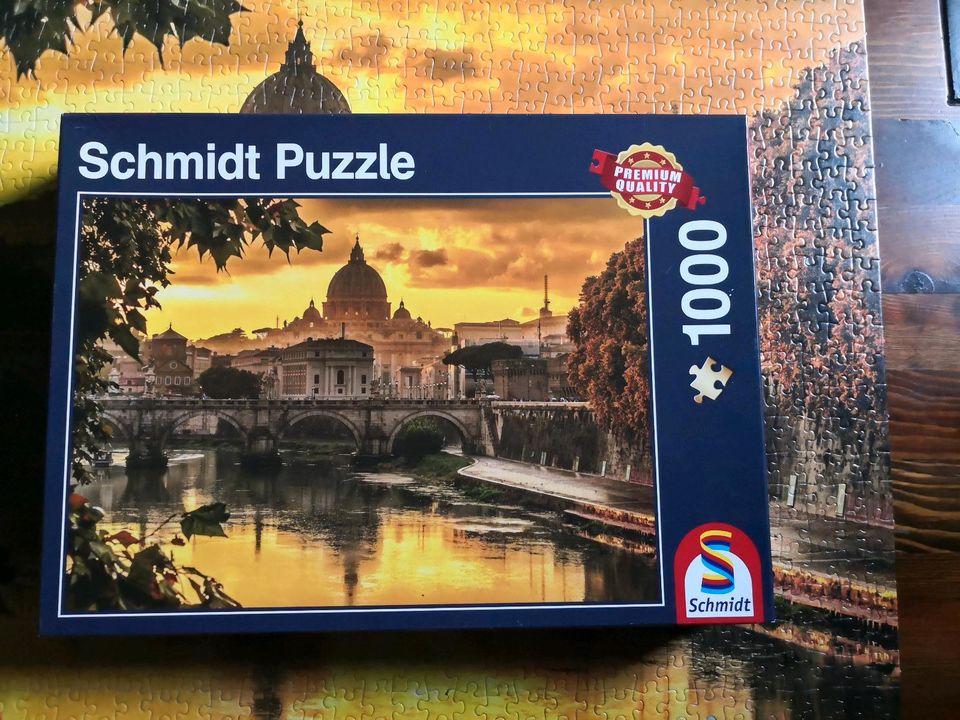 Schmidt Puzzle Goldenes Licht über Rom 1000 Teile in Hamburg