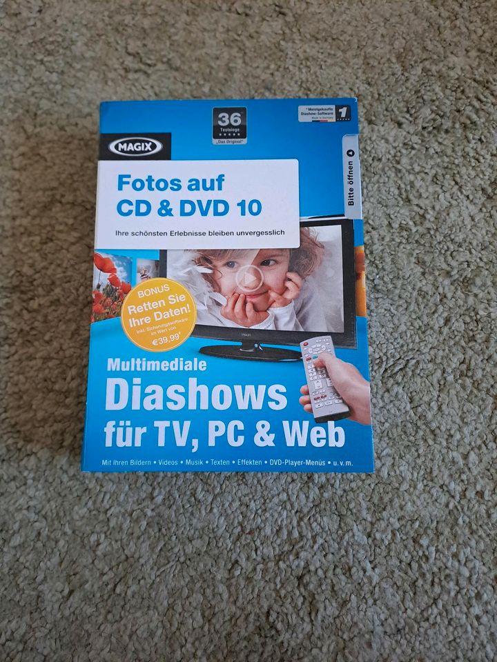 PC Software Magix Fotos auf CD und DVD 10 in Schwieberdingen