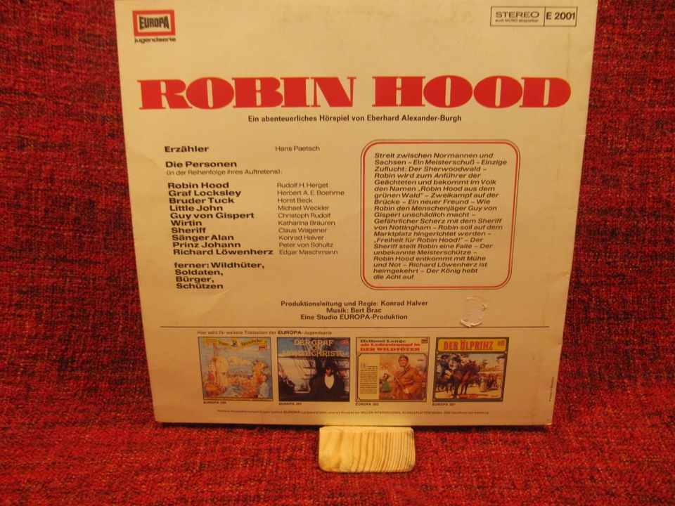 Robin Hood - Hörspiel  Vinyl / LP / Schallplatte in Holzwickede