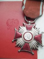 Verdienstkreuz der Republik Polen in Silber mit Urkunde Hessen - Rödermark Vorschau