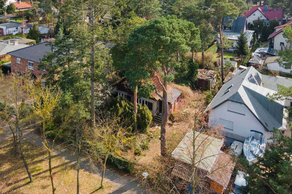 Waldnahe Lage an der Grenze zu Berlin! Erschlossene Baugrundstücke für EFH/Stadtvilla in Waldesruh in Hoppegarten